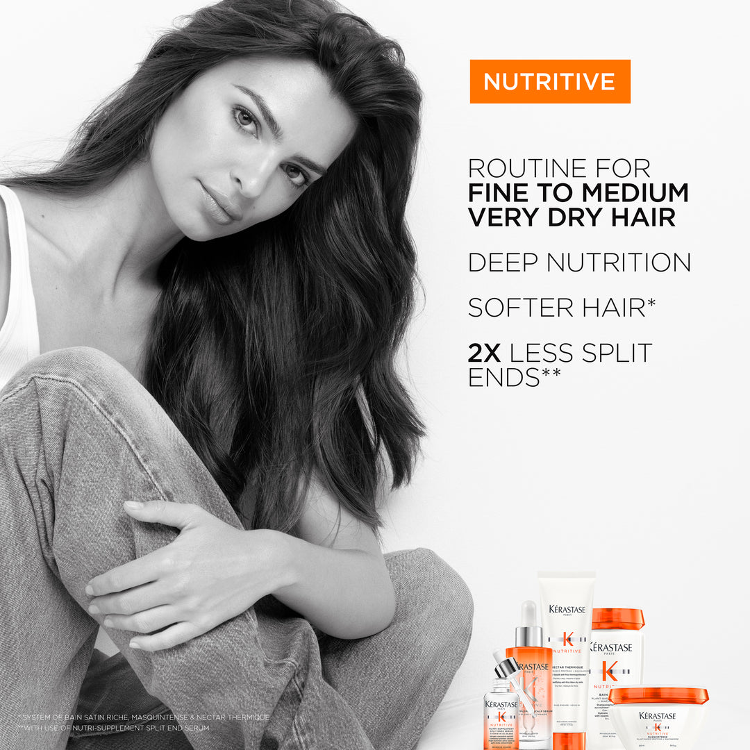 Kerastase Nutritive Nutri-Supplement Scalp Serum routine
