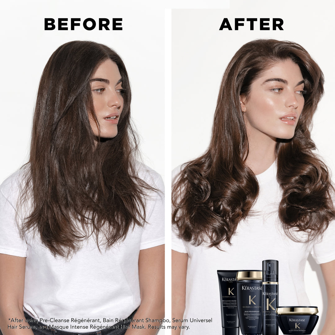 Kerastase Chronologiste Serum Universel Hair Serum before after