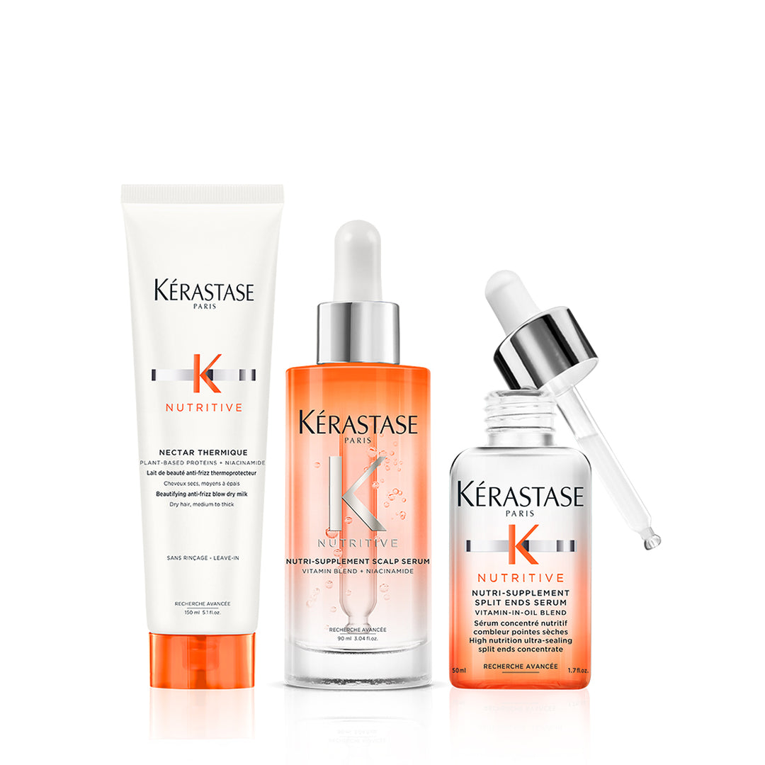 Kerastase Nutritive Medium to Thick Dry Hair Treatment Set