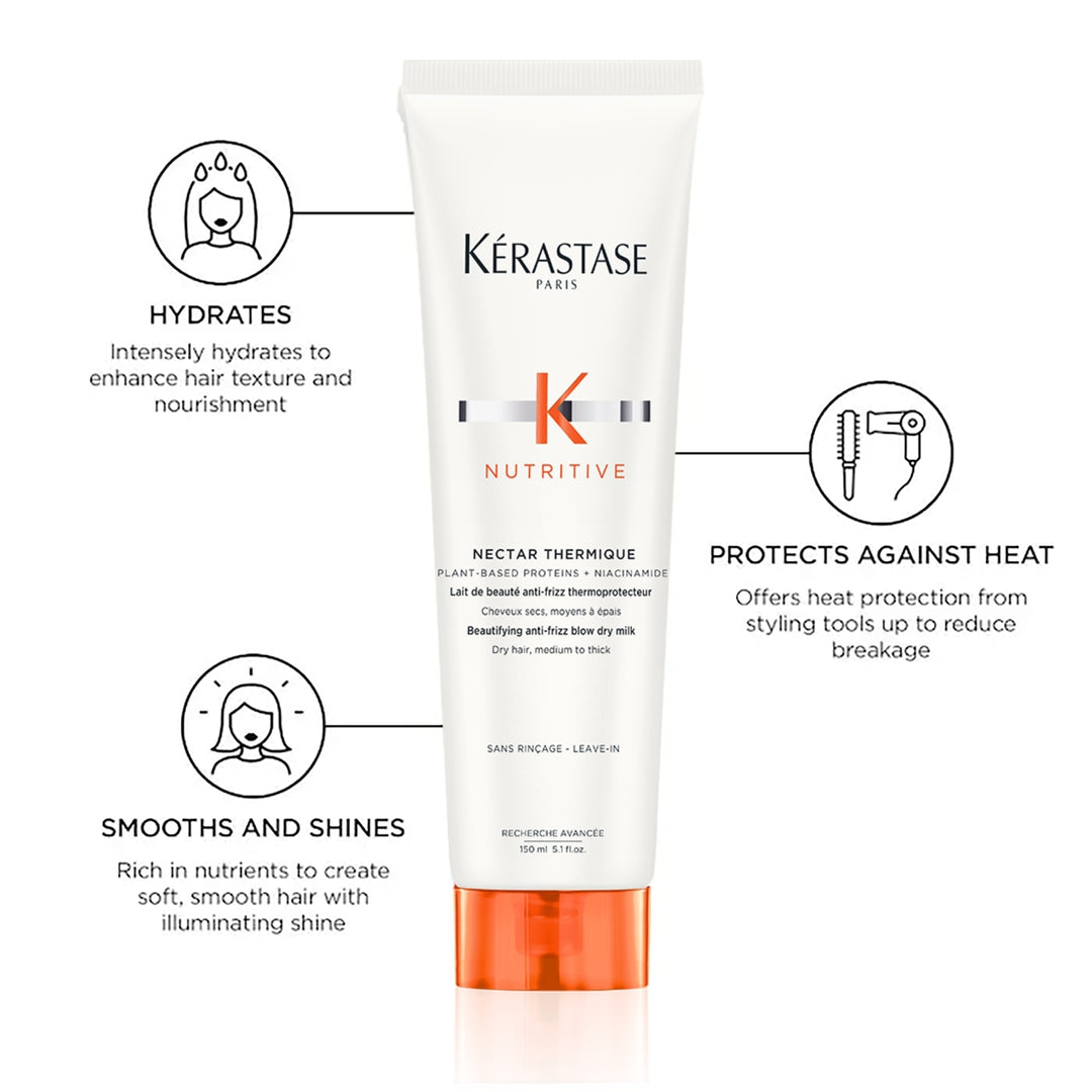 Kerastase Nutritive Nectar Thermique Heat Protectant benefits