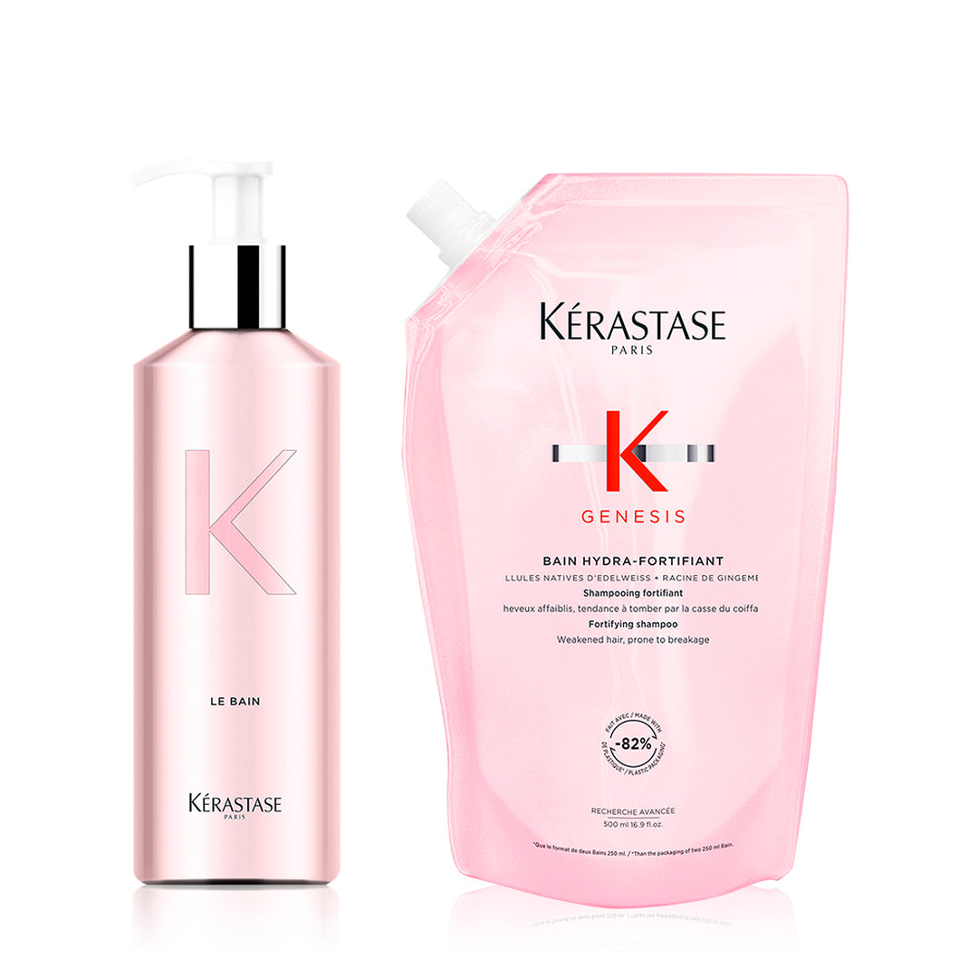 Kerastase Refillable Luxury Bottle Pouch Genesis Hydra