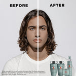 kerastase genesis homme bain de force quotidien shampoo before after