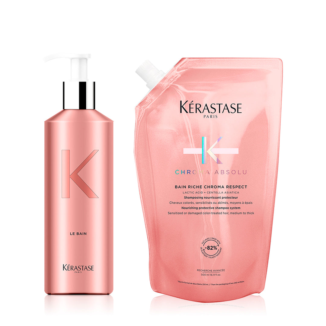 Kerastase Refillable Luxury Bottle Pouch Chroma Absolu