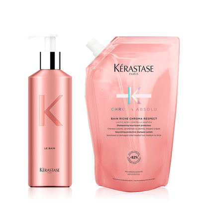 Kerastase Refillable Luxury Bottle Pouch Chroma Absolu