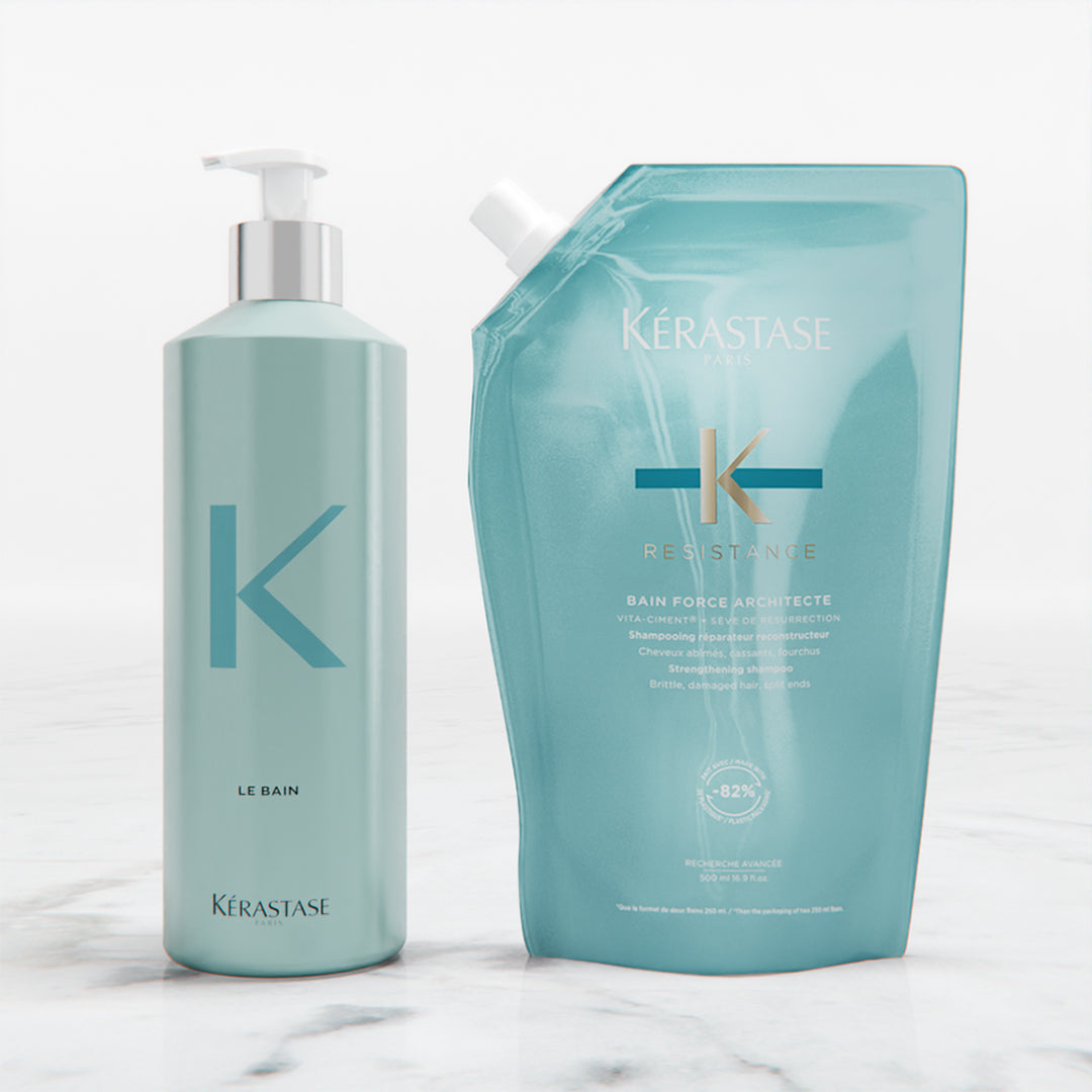 Kerastase Refillable Luxury Bottle Pouch Resistance