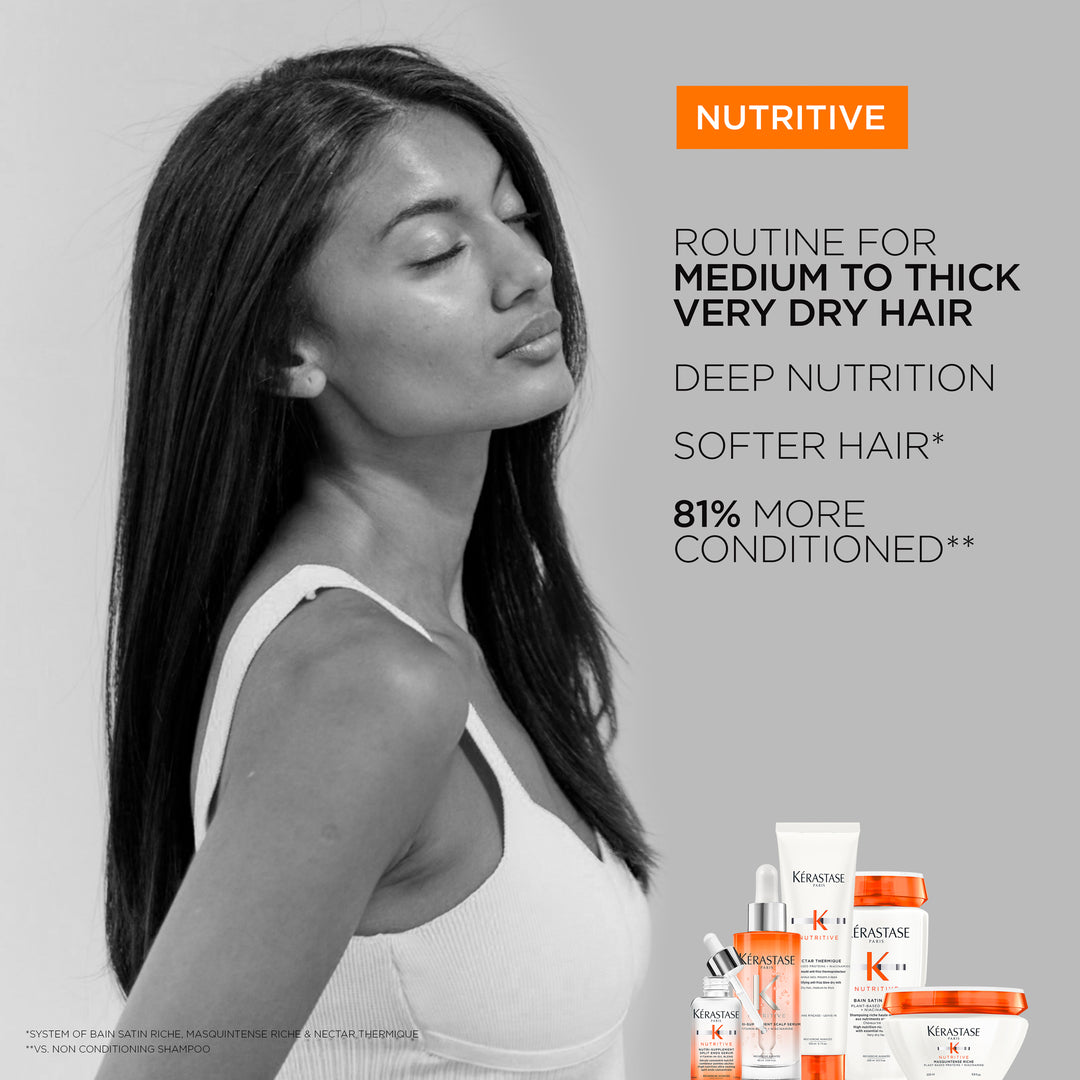 Kerastase Nutritive Bain Satin Riche Shampoo routine