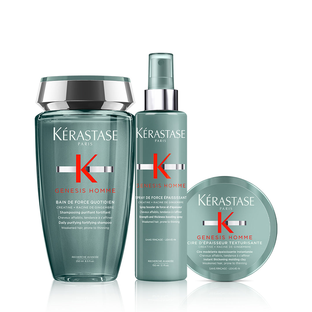 Kerastase Genesis Homme Strengthening Hair Care Set for Men