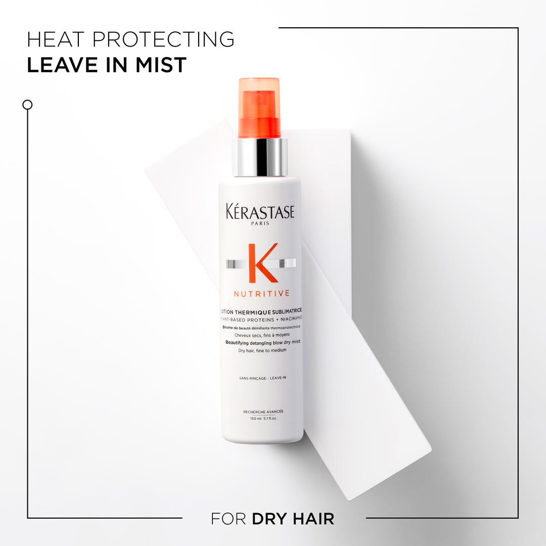 Nutritive Lotion Thermique Sublimatrice Heat Protectant benefits