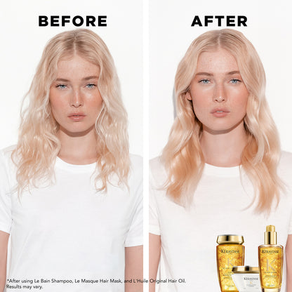 kerastase elixir ultime le bain shampoo before after