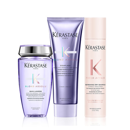 Kerastase Blond Absolu Fresh Affair Dry Shampoo Hair Set