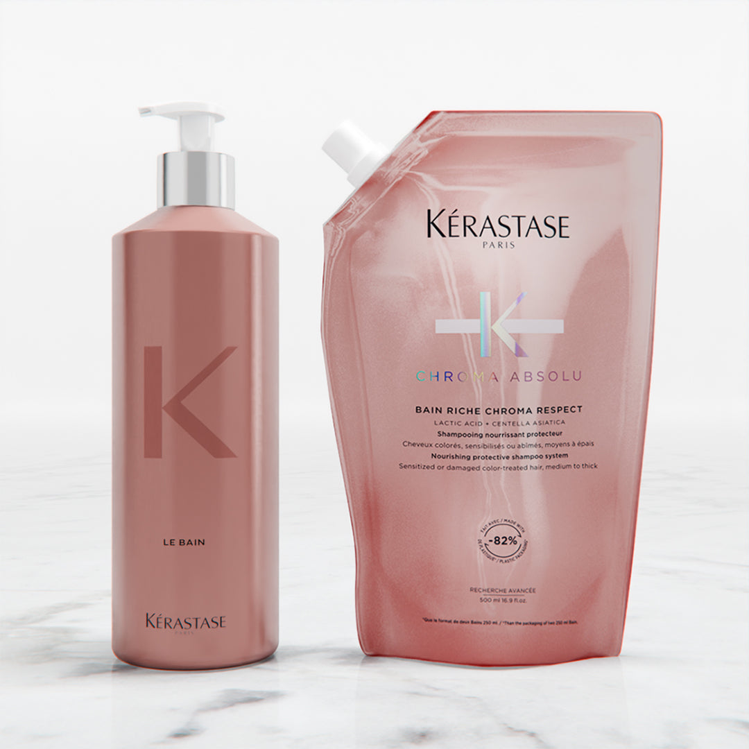 Kerastase Refillable Luxury Bottle Pouch Chroma Absolu