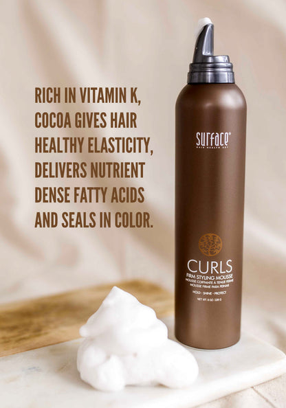 Surface Hair | Curls Firm Styling Mousse