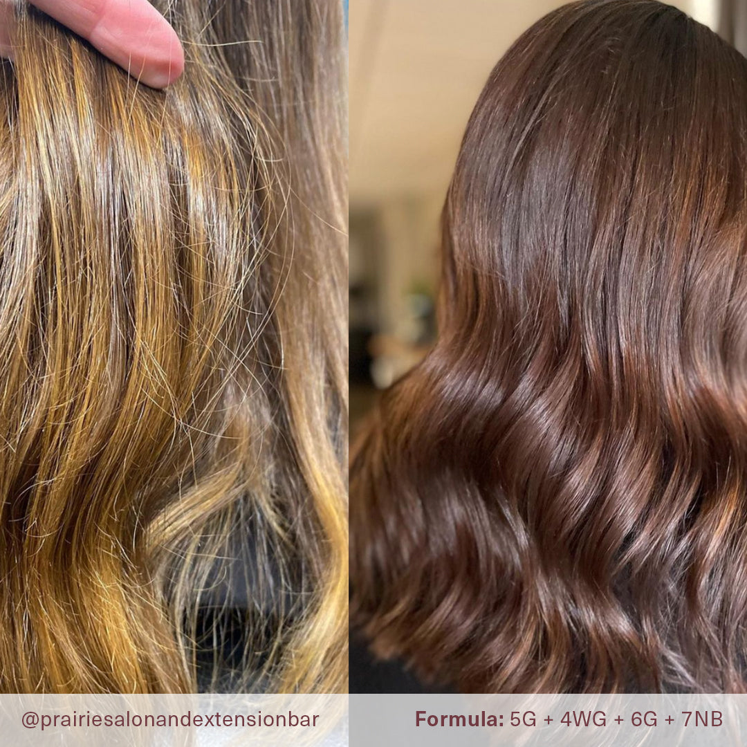 Surface Hair | 4wg Warm Gold - Dark Amber